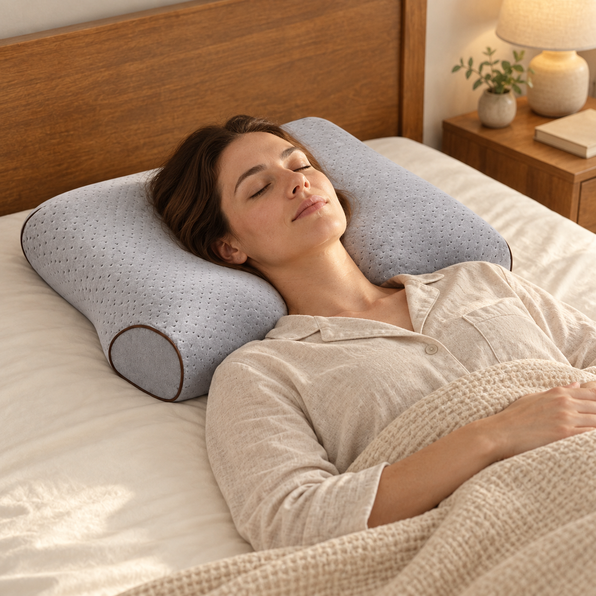 Butterfly Contour Memory Foam Pillow