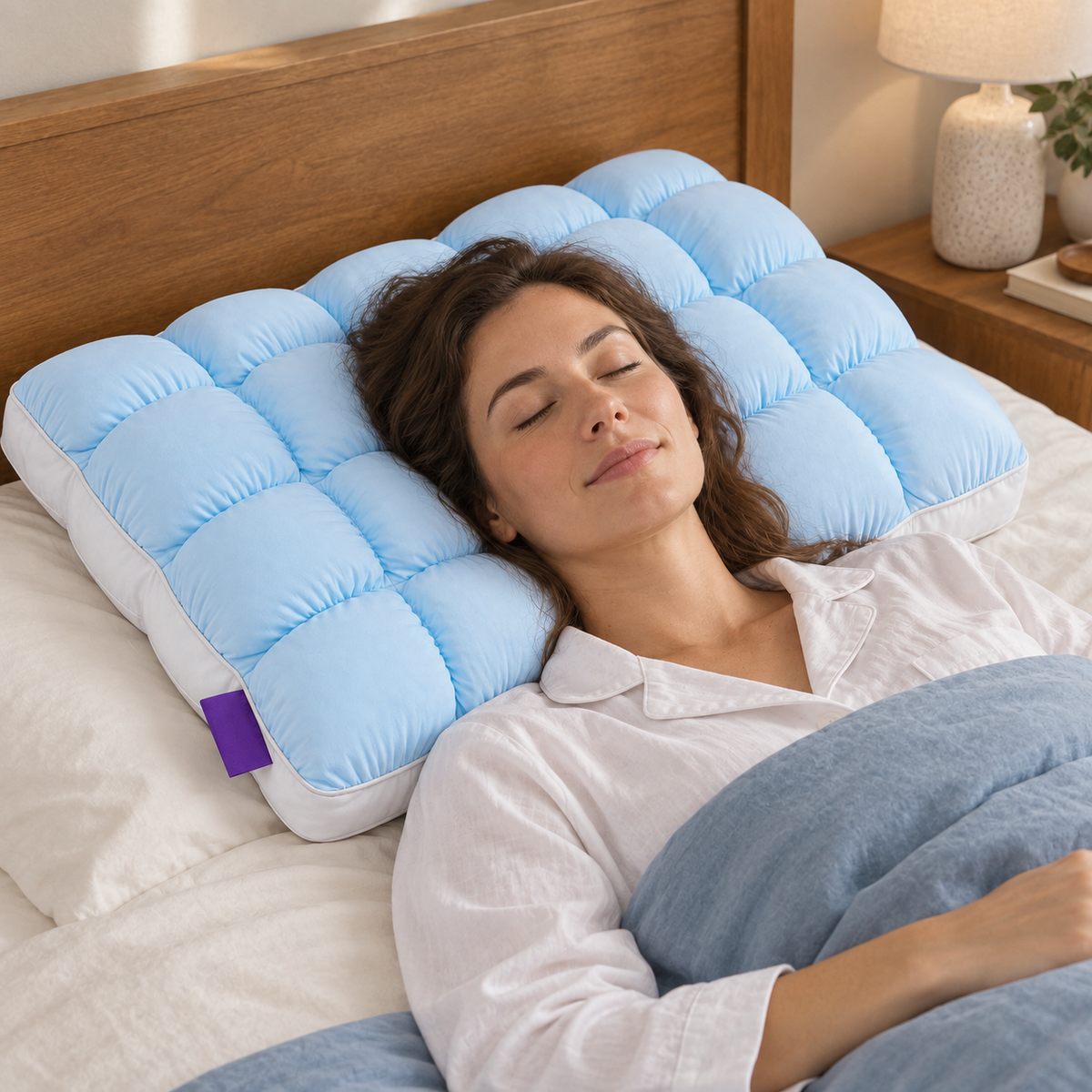 Quilted Puff Pillow