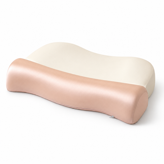 Contoured Foam Pillow with Stretch Cover